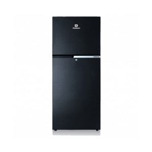 Dawlance Chrome Freezer-On-Top Refrigerator 7 Cu Ft Hairline Black (9140-WB-FH)