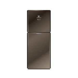 Dawlance Reflection Inverter Series Mirror Glass Door Refrigerator 10 Cu Ft Brown (9166-WB-GD)