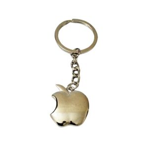Kings Metallic Apple Logo Key Chain