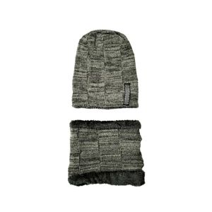 King Hat & Caps Winter Cap With Neck Warmer Scarf For Unisex (0659)