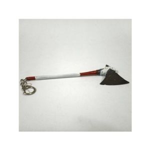 King Hat & Caps FORTNITE Game Metallic Axe Keychain