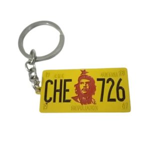 King Hat & Caps Revolutionary Solid Metallic Plate Detailed Keychain