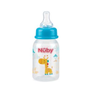 Nuby Standard Neck Feeding Bottle Blue (NV03003)