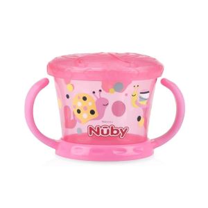 Nuby Designer Snack Keeper For Kid’s Pink (ID5564)
