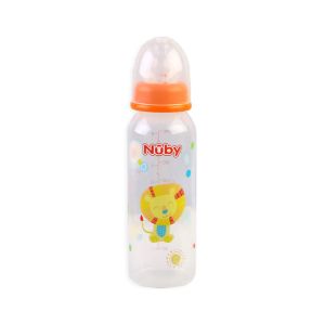 Nuby Standard Neck Bottle For Kid’s Orange (NV03004)