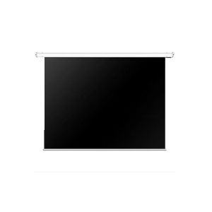 Deli Projector Screen with Remote Fiber Curtain (50440)