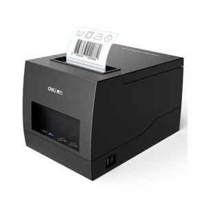 Deli Thermal Cashier Receipt Printer Black (E886BW)
