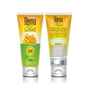 Derma Shine Sun Block SPF 45 200gm