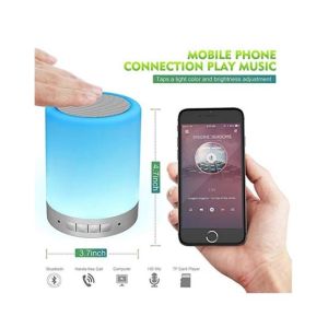 Dfashionebay Portable Bluetooth Speaker With Lamp (CL-671)