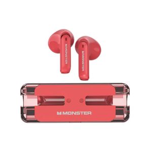Monster Airmars TWS Gaming Earphones (XKT08)-Red