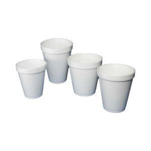 Diyan Disposable Glass Styrofoam Pack Of 50