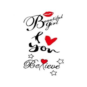 Ferozi Traders Printed Temporary Tattoo Sticker