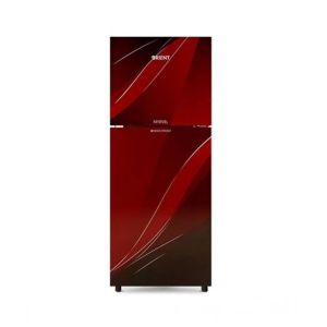 Orient Marvel 540 Glass Door Freezer-On-Top Refrigerator 19 Cu Ft Red Blaze