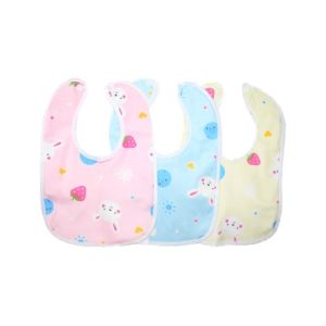Komfy Washable Baby Bibs Pack of 3 (NBA112)