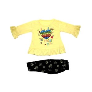 Komfy Fidget Toy Printed Baby Fancy Dress (NBG013)