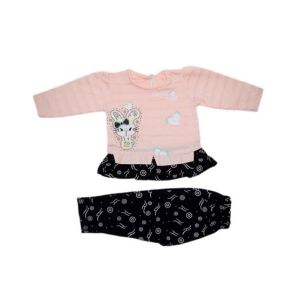 Komfy Kitty Printed Baby Fancy Dress (NBG026)