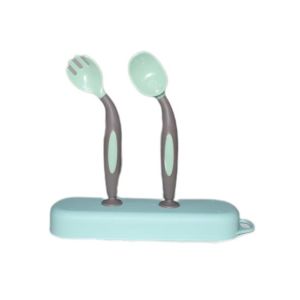 Komfy Twist Fork & Spoon Set For Kid's (KBW001)