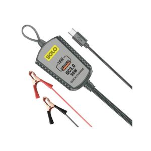 Yolo DC Clip Charger Black (Y-630)