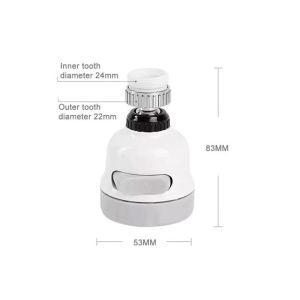 ShopEasy 360 Degree Kitchen Rotatable Faucet Sprayer
