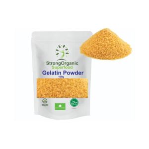 Strong Organic Superfood Gelatin Powder - 100gm