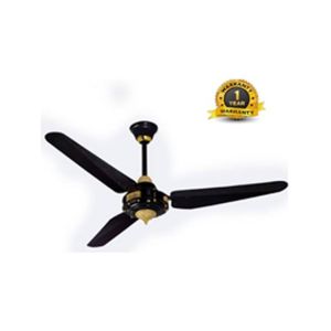 Chenab 56" Antique Ceiling Fan - Black