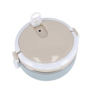 Promax Round Shape Vacuum Lunch Dinner Tiffin Box