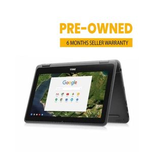 Dell 3189 Convertible Chromebook 11.6 inches HD IPS Touch Screen Intel Celeron N3060 Up to 2.48GHz, 4GB Ram 16GB / 32GB SSD HDMI WiFi, Webcam Chrome OS Free Laptop Bag
