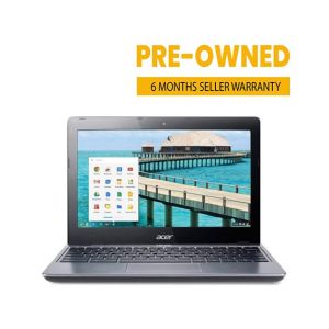 Acer C740 128GB Storage 4GB RAM Windows 10 11.6″ Display Play Store Supported Android Apps Supported Chromebook Free Laptop Bag