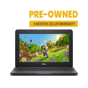 Dell ChromeBook 3100 2027 update Quad-Core Processor 4GB DDR4 RAM 16GB Storage 11.6" Display Playstore Supported Chrome OS AUE 2029 Free Laptop Bag