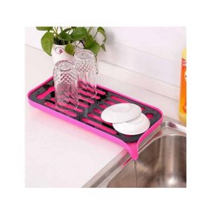 Easy Shop 2 Layer Draining Rack For Glass