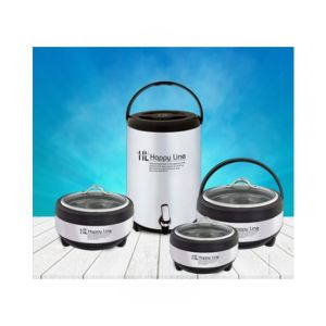 Easy Shop 3 Hotpot & 1 Cooler Set Of 4 (1400)