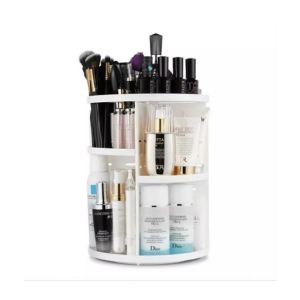 Easy Shop 360 Rotating Storage Box For Cosmetics Transparent