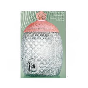 Easy Shop 6.62Ltr Dinning Table Glass Dispenser (0700)