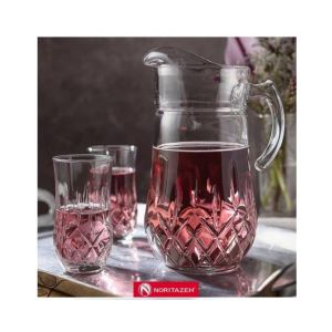 Easy Shop Elegant Glass Water Set Of 7Pcs (1368)