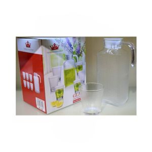 Easy Shop Glass Water Set - 7Pcs (0771)