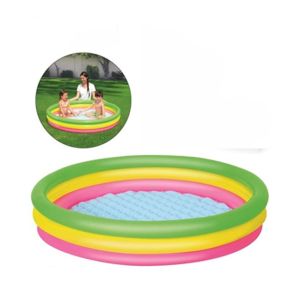 Easy Shop Inflatable Play Pool For Kids Multicolor
