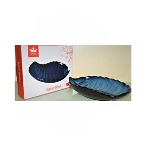 Easy Shop Leaf Serving Bowl Black