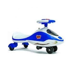 Easy Shop Ride On Swing Car For Kid's Blue