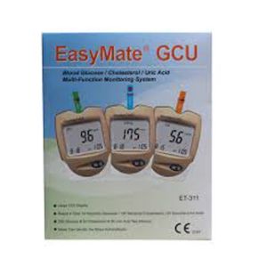 EasyMate Glucose Cholesterol Uric Acid Monotoring System