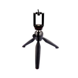 Ferozi Traders Selfie Tripod With Phone Holder Clip Black