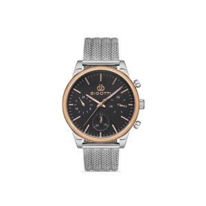 Bigotti Stainless Steel Men's Watch Silver (BG.1.10339-2)