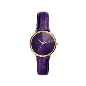Fossil Prismatic Galaxy Three-Hand Women's Watch Purple Lizard (ES4727)