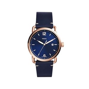 Fossil The Commuter Three-Hand Date Men's Watch Blue (FS5274)