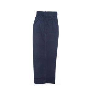 G-Mart 34 Inch Half Elastic Navy Blue Pant For School Boys