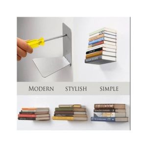 G-Mart Invisible Bookshelf Floating Book Organizer
