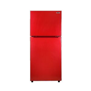Orient Grand 355 Freezer-On-Top Refrigerator 12 Cu. Ft Red Hairline