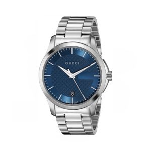 Gucci G-Timeless Stainless Steel Men's Watch Silver (YA126440)