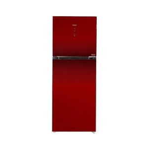 Haier Digital Inverter Freezer-On-Top Refrigerator 13 Cu Ft Red (HRF-398IPR)