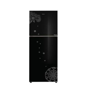 Haier Freezer-On-Top Refrigerator 13 Cu Ft Black (HRF-385-TPB)