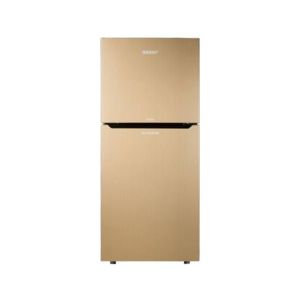 Orient Etron VCM 335I Freezer-On-Top Inverter Refrigerator 12 Cu Ft-Hairline Golden
